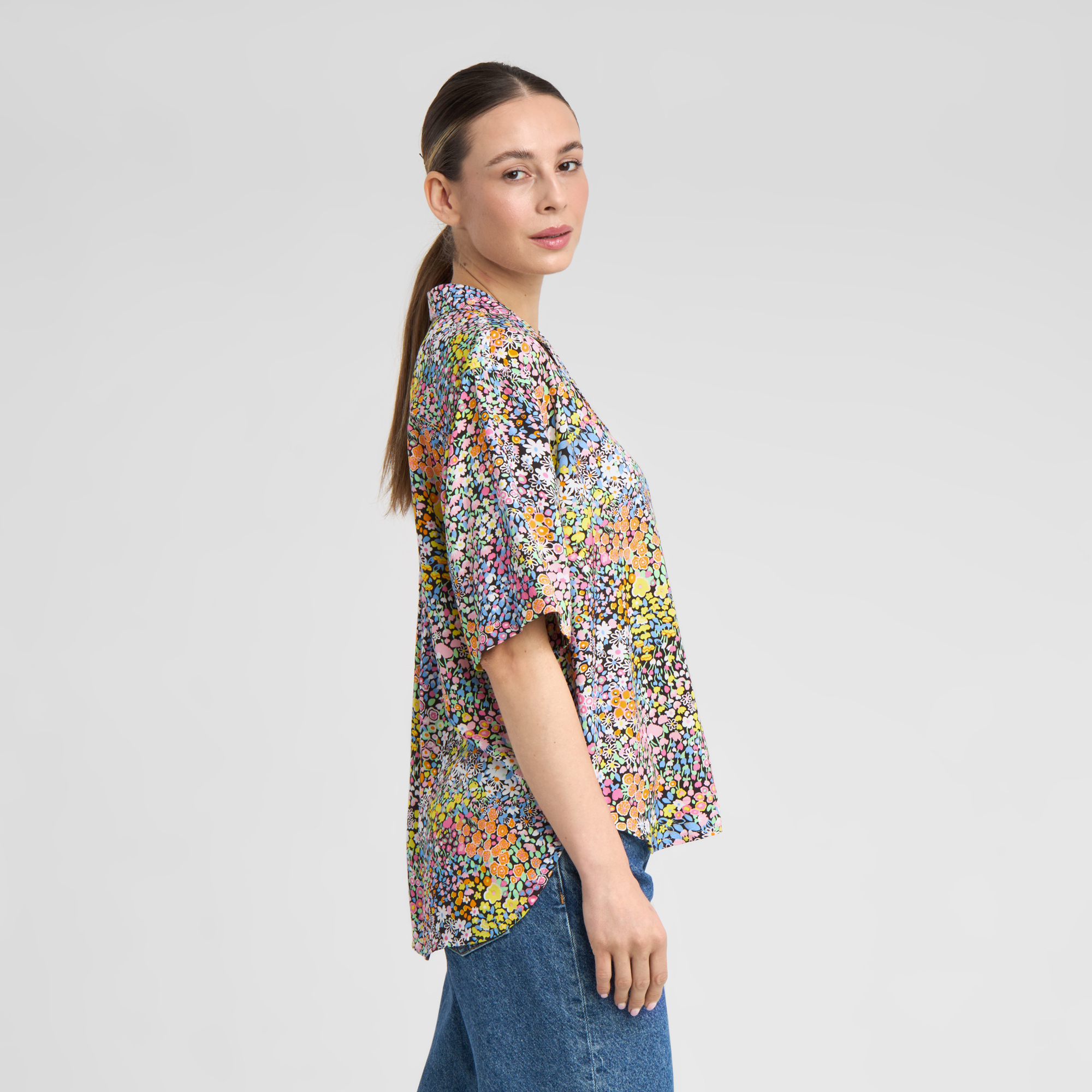 DEDICATED - Shirt Torup Meadow Flowers Multi Color