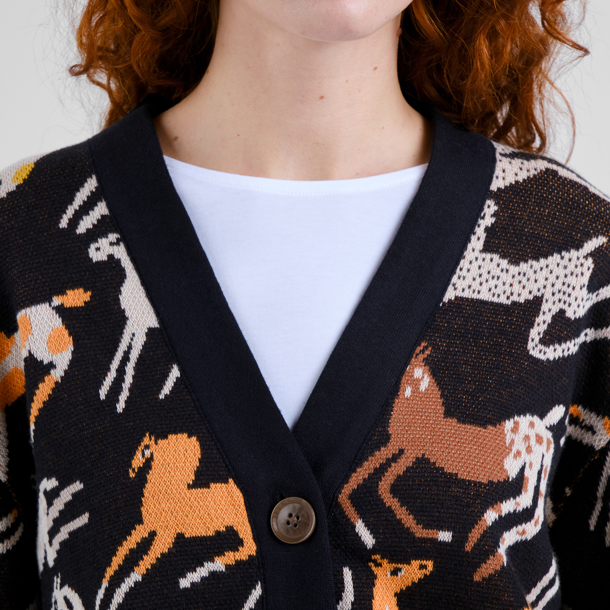 DEDICATED - Cardigan Kanan Mustang Party Black