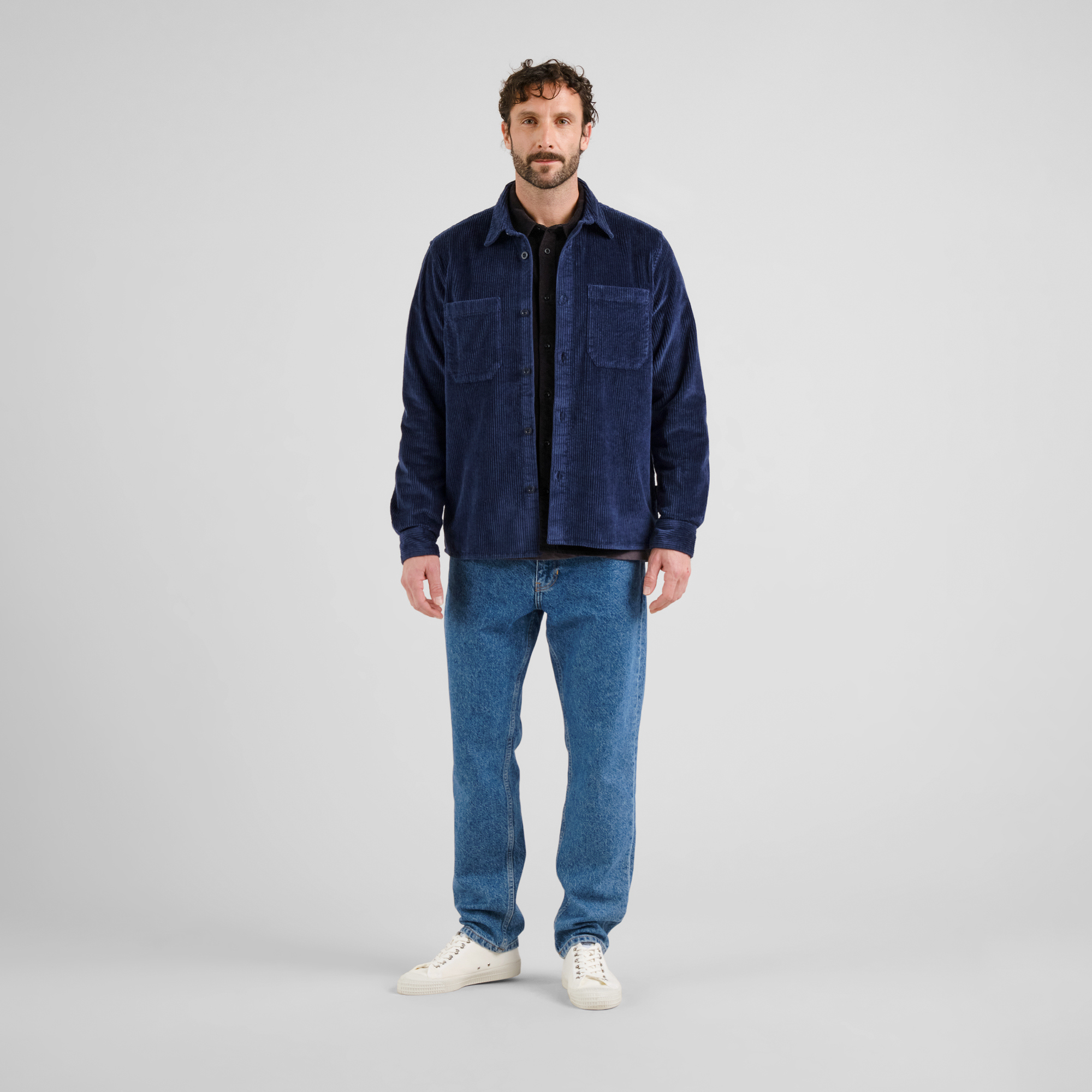 DEDICATED - Shirt Kil Corduroy Navy