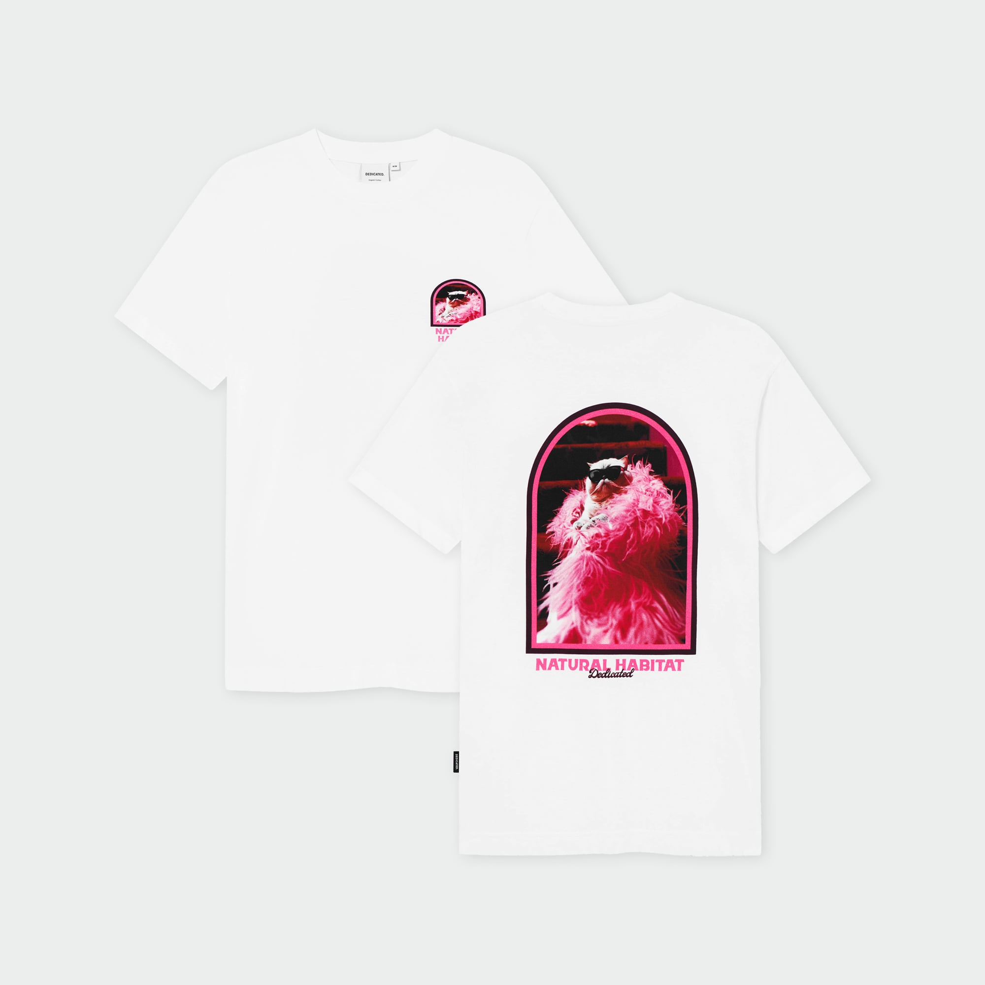 T-shirt Stockholm Natural Habitat White