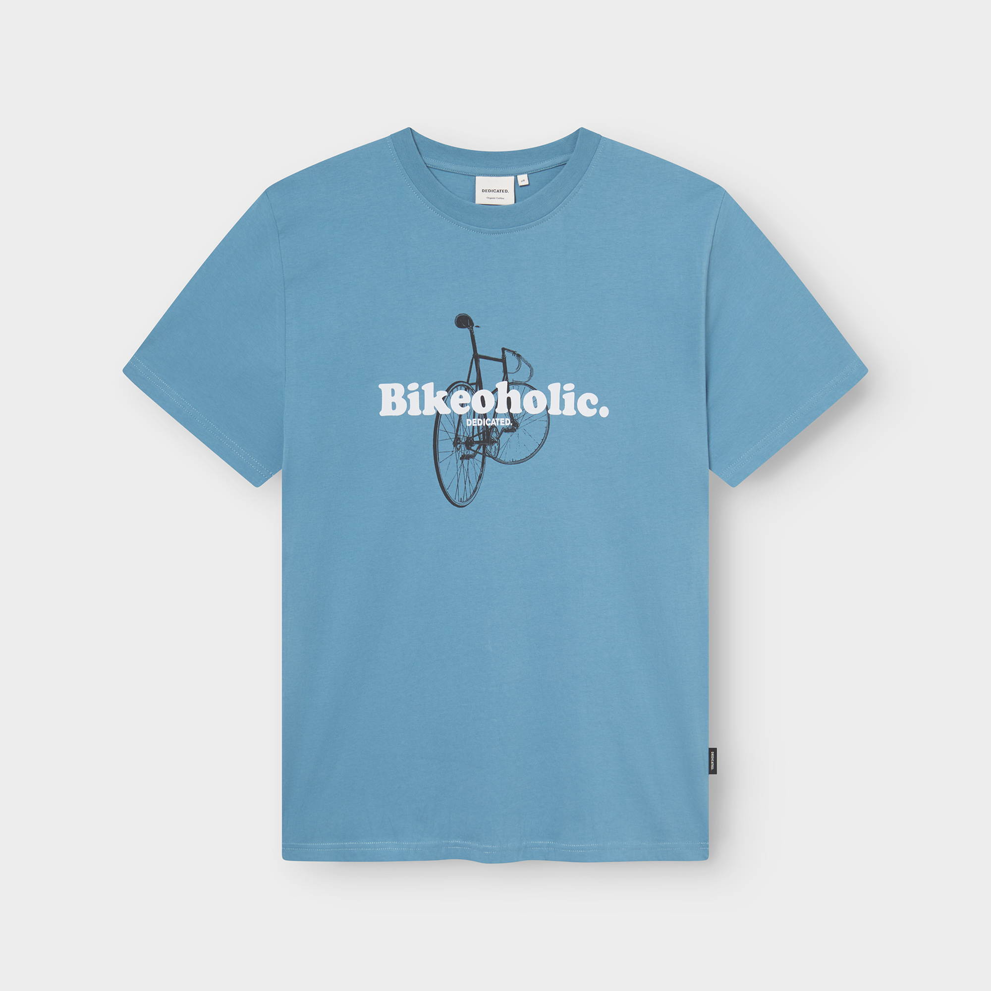 DEDICATED - T-shirt Stockholm Bikeoholic Niagara Blue