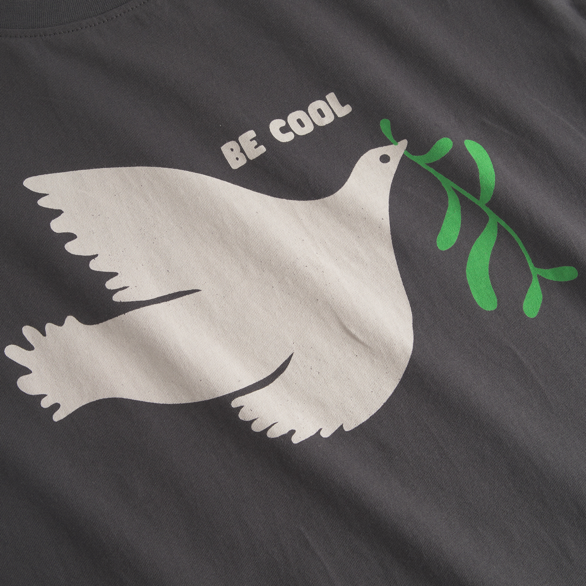 DEDICATED - T-shirt Vadstena Be Cool Charcoal