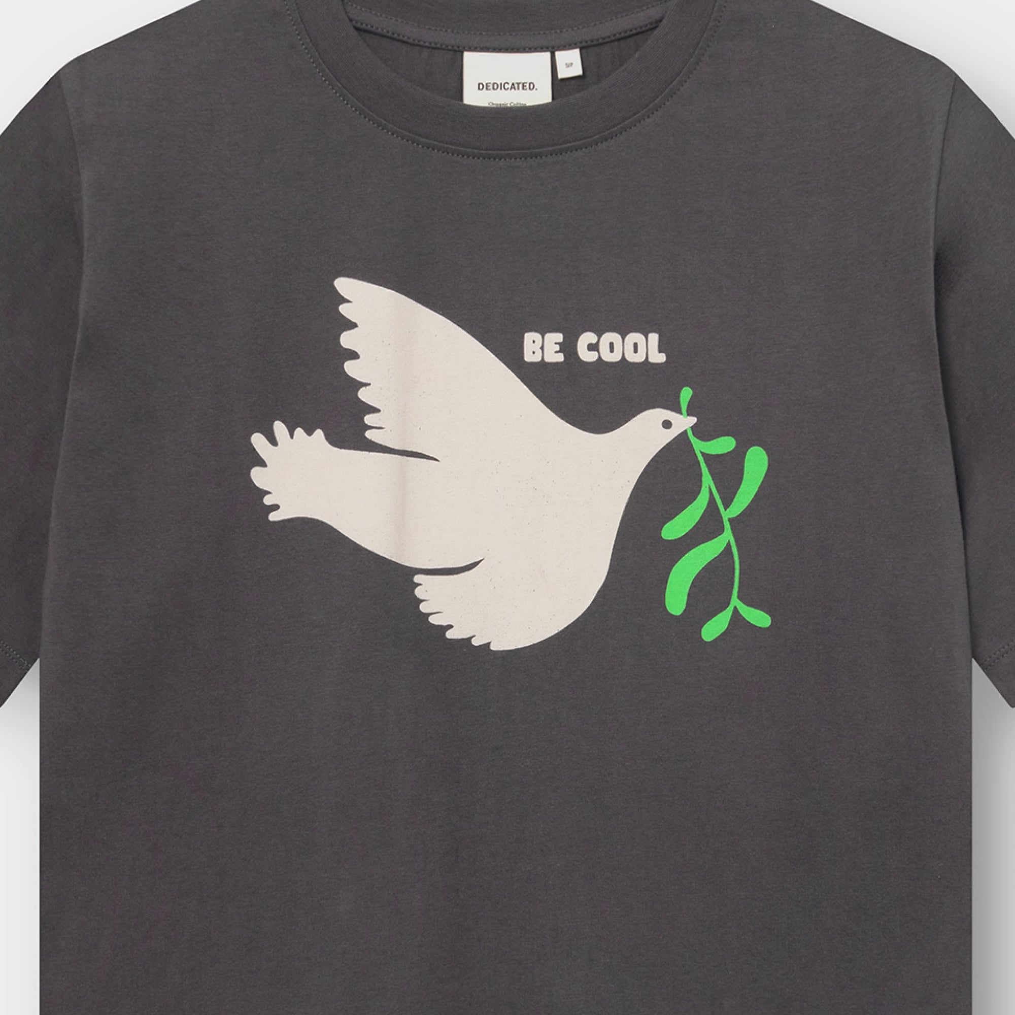 the GazettE　DOVE CIRCLE TEE DEDICATED - T-shirt Vadstena Be Cool Charcoal
