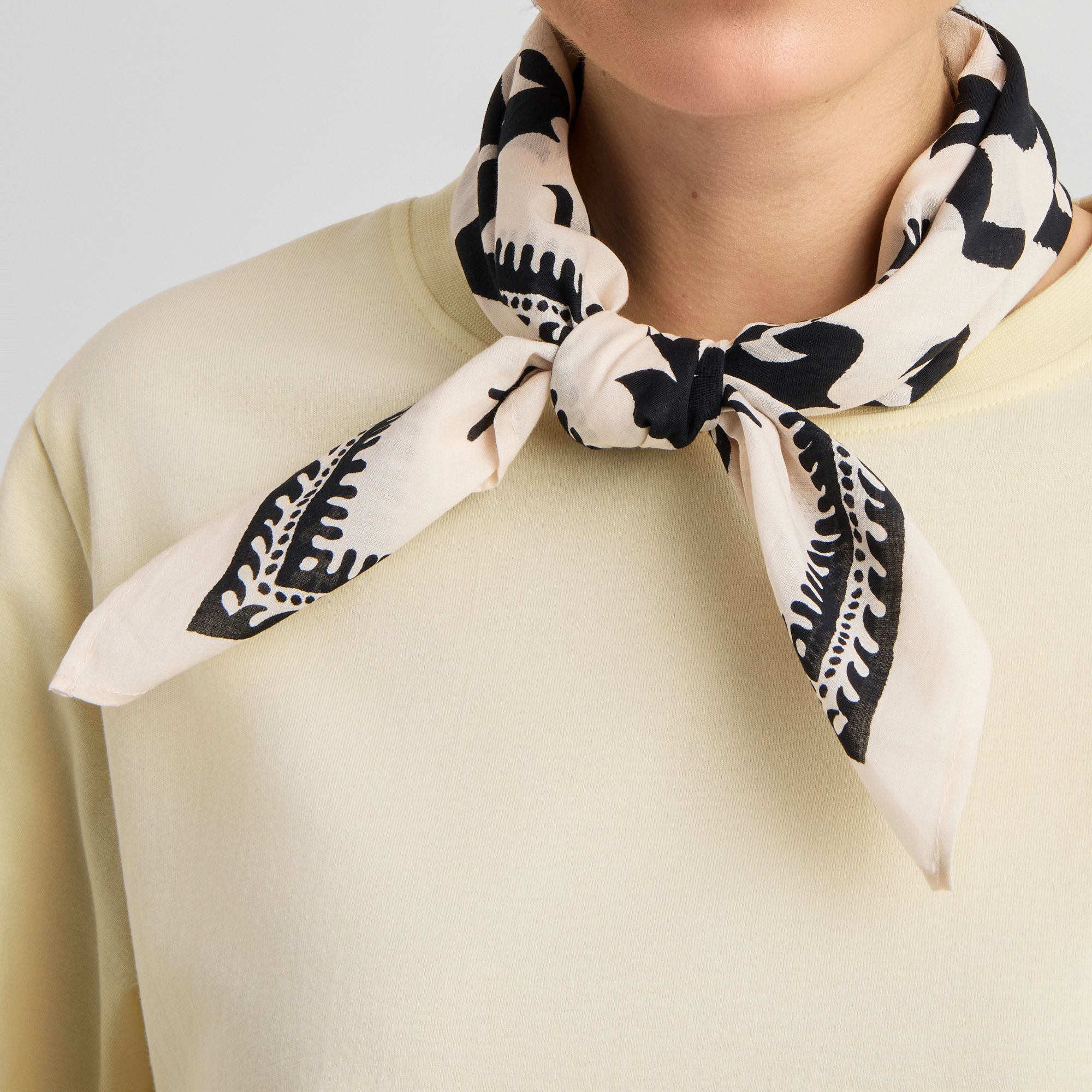 DEDICATED - Scarf Kullavik Beach Gallop Egg White