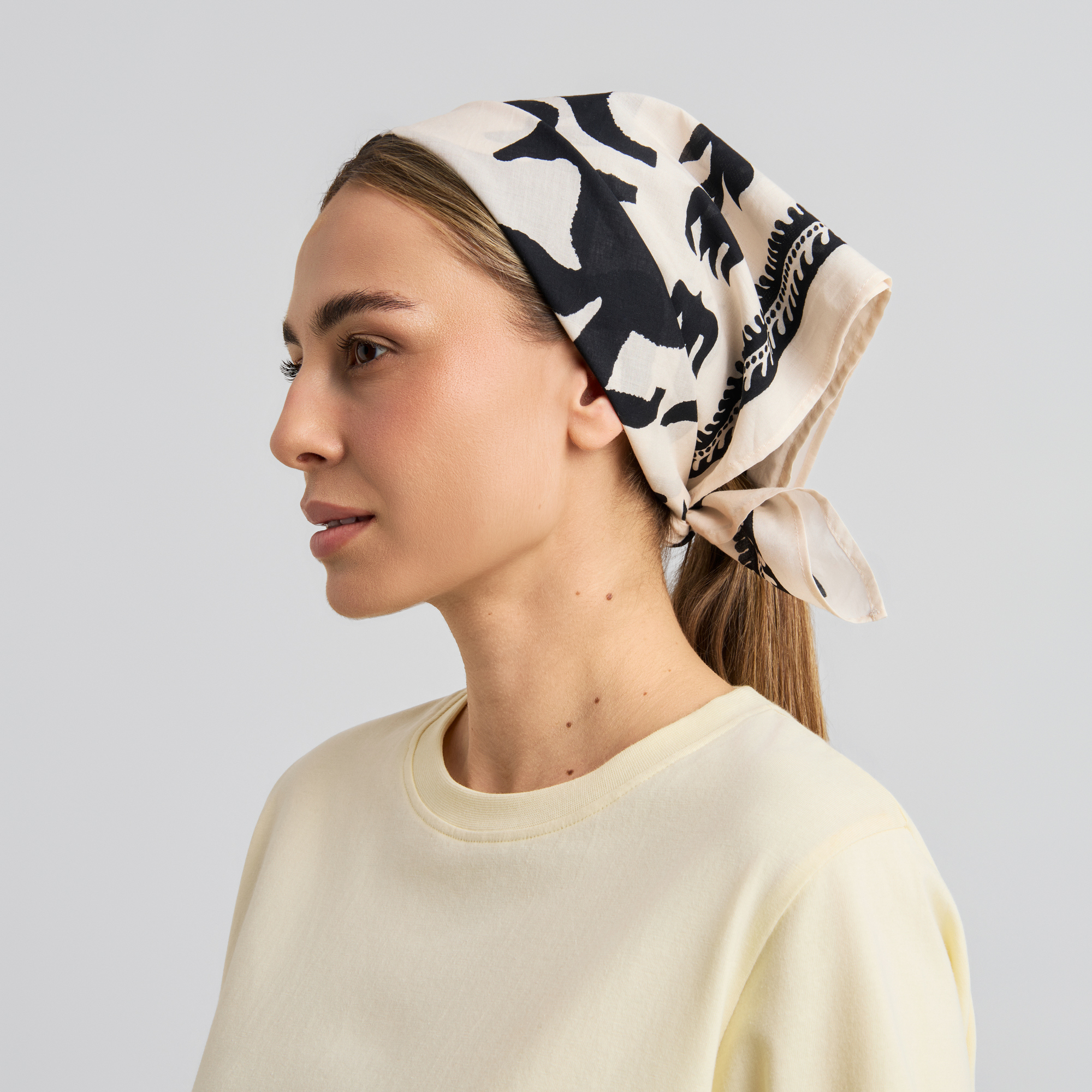 DEDICATED - Scarf Kullavik Beach Gallop Egg White