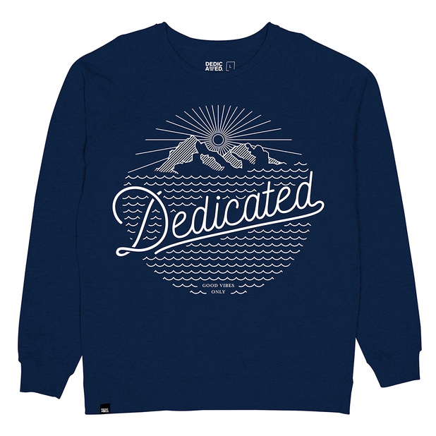 Sweatshirt Dedicated Mountain Script