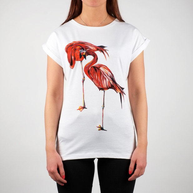 T-shirt Visby Flamingos
