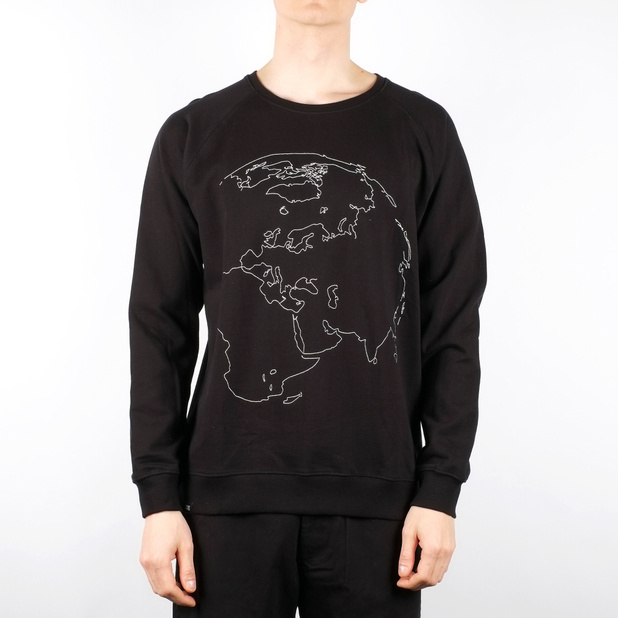 Malmoe Sweatshirt Earth Embroidery