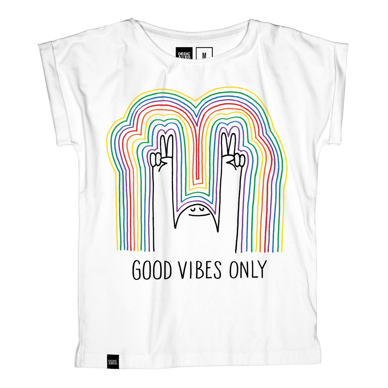 rainbow vibes shirt