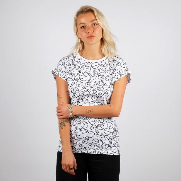 T-shirt Visby Peace Pattern