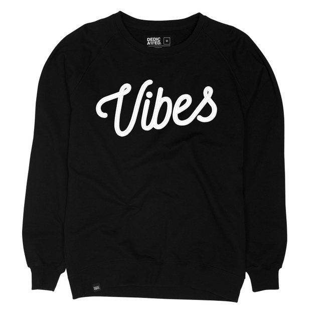 Malmoe Sweatshirt Vibes Felt Black