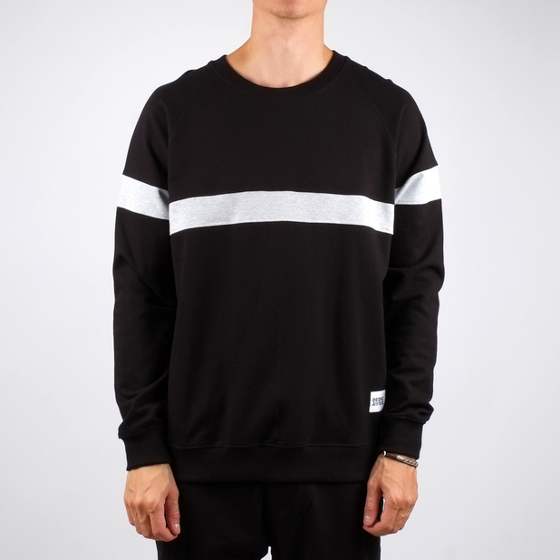 Sweatshirt Malmoe Stripe Black