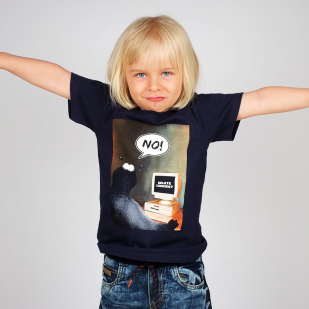 T-shirt Baby Cookies Estate Blue