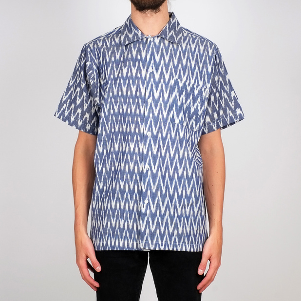 Shirt Short Sleeve Marstrand Handloom Zig Zag