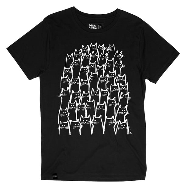 T-shirt Stockholm Cat Crowd