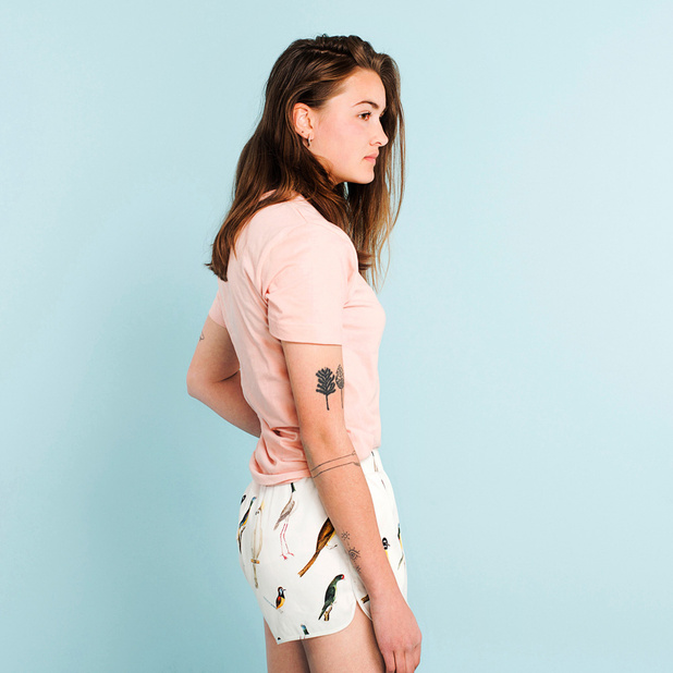 Shorts Sandvika Drawn Birds