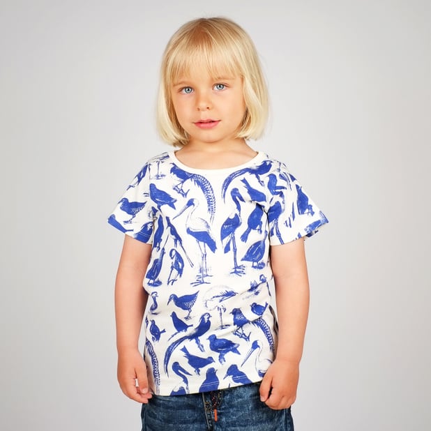 T-shirt Baby Blue Birds