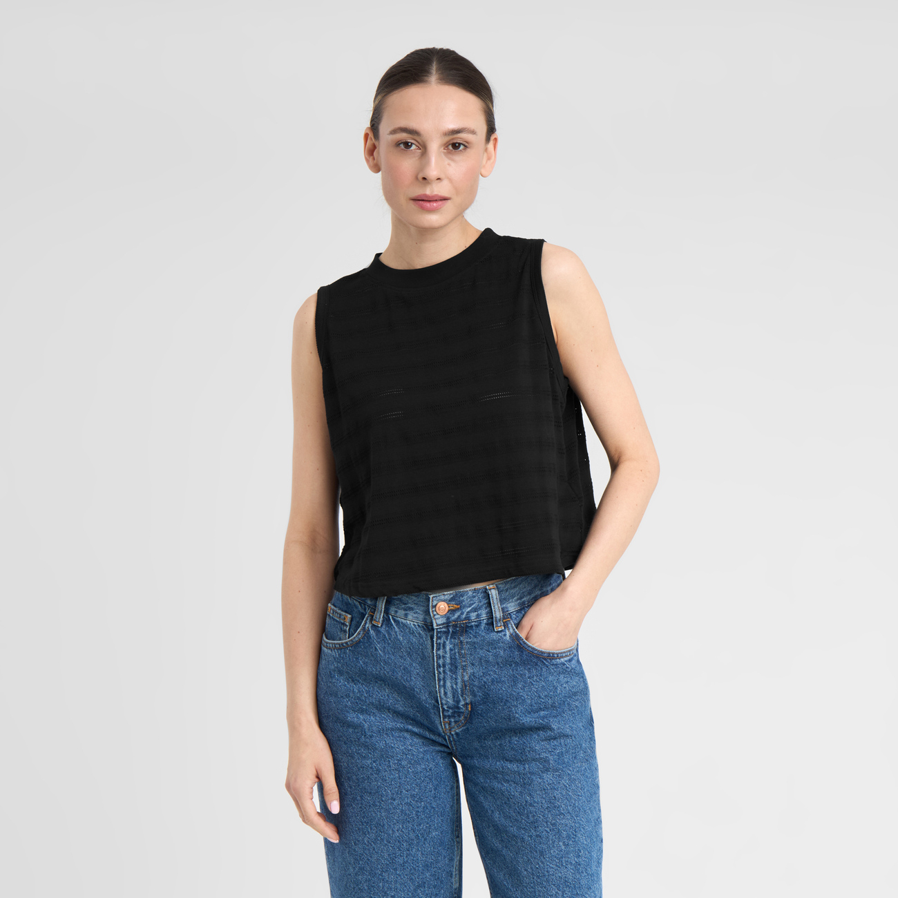 Top Namsos Lace Black