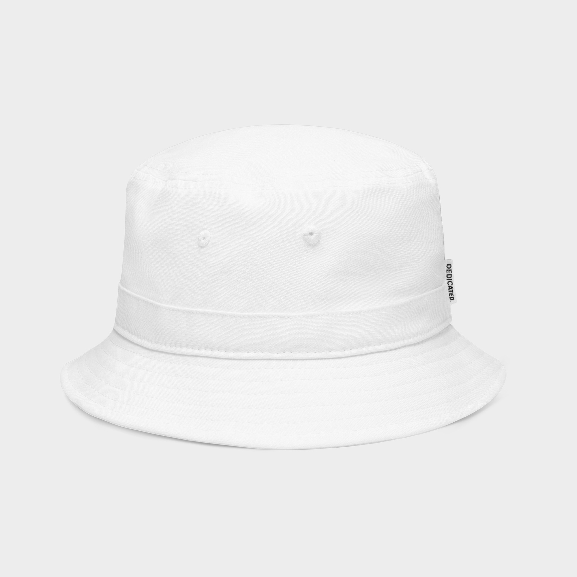 DEDICATED - Bucket Hat Dedicated Logo White