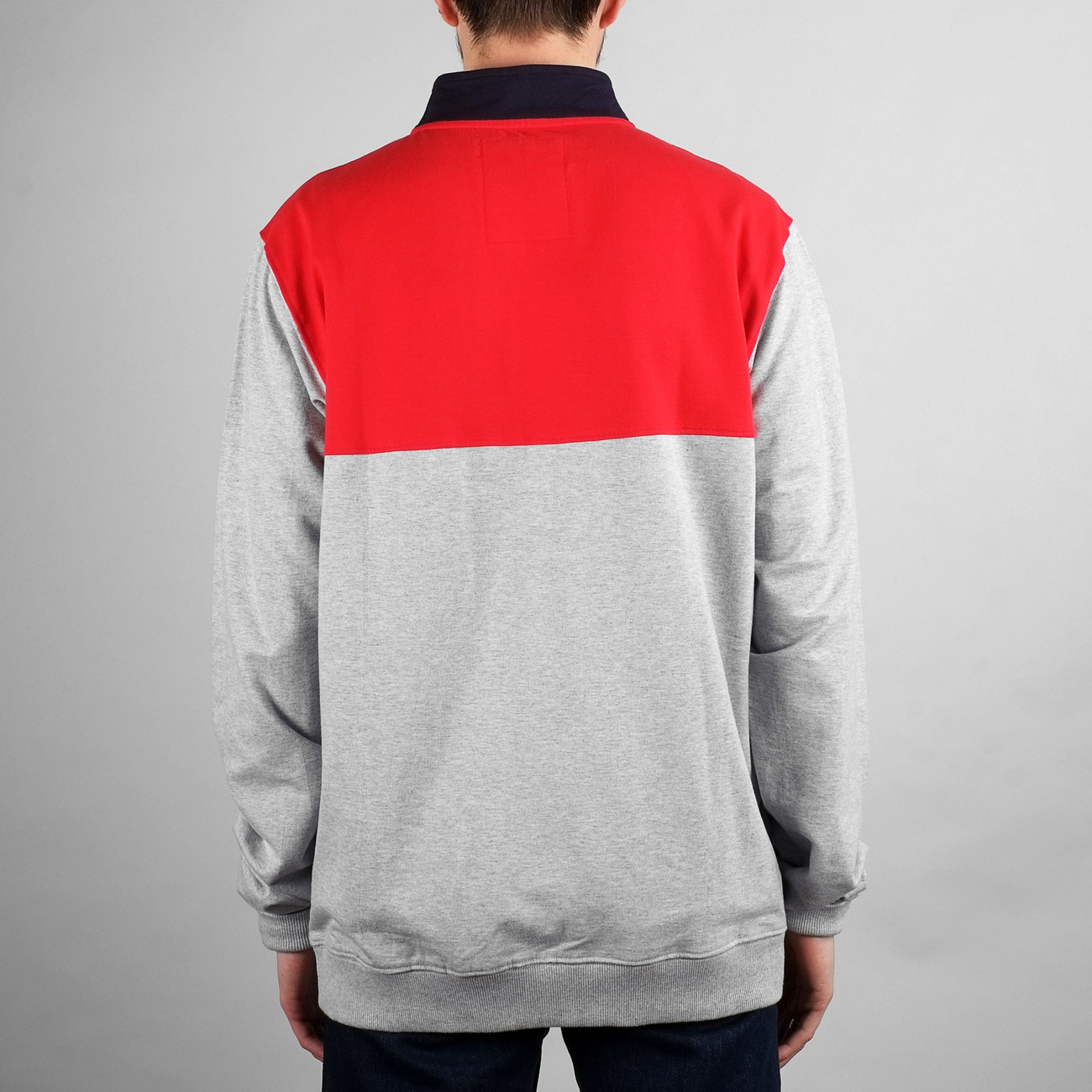Sweatshirt Duved Split Grey