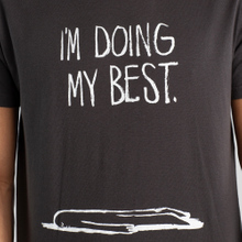 T-shirt Stockholm Doing My Best Charcoal