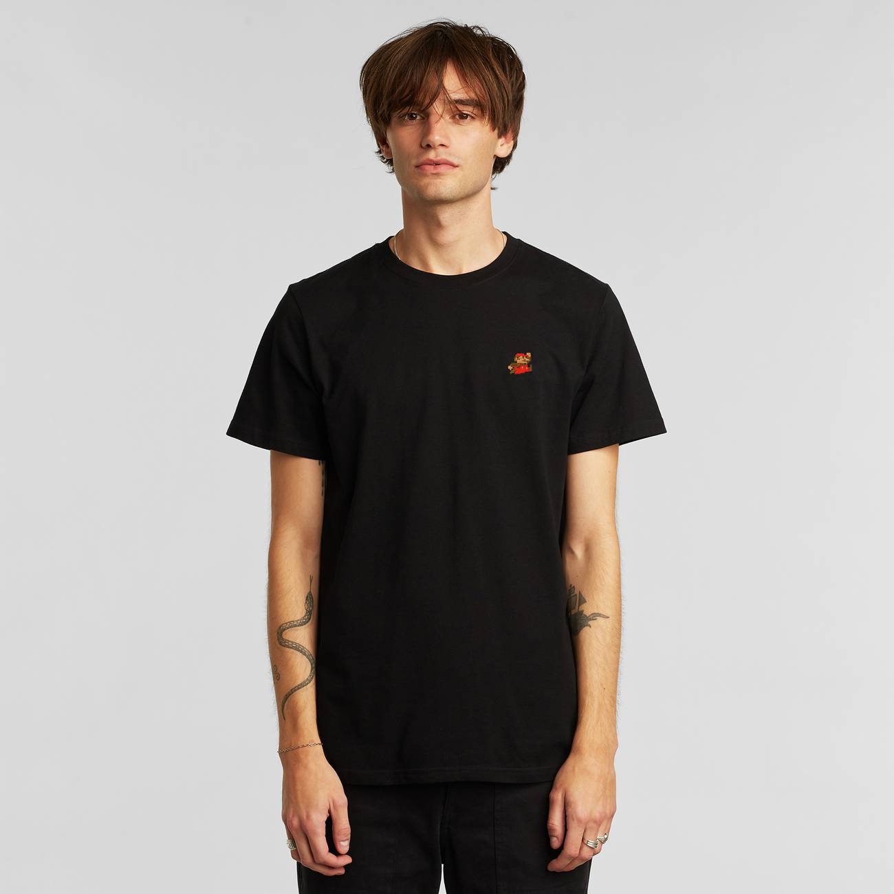 T-shirt Stockholm Super Mario Black