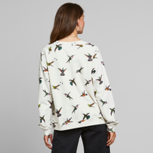 Sweatshirt Ystad Raglan Hummingbirds Off-White