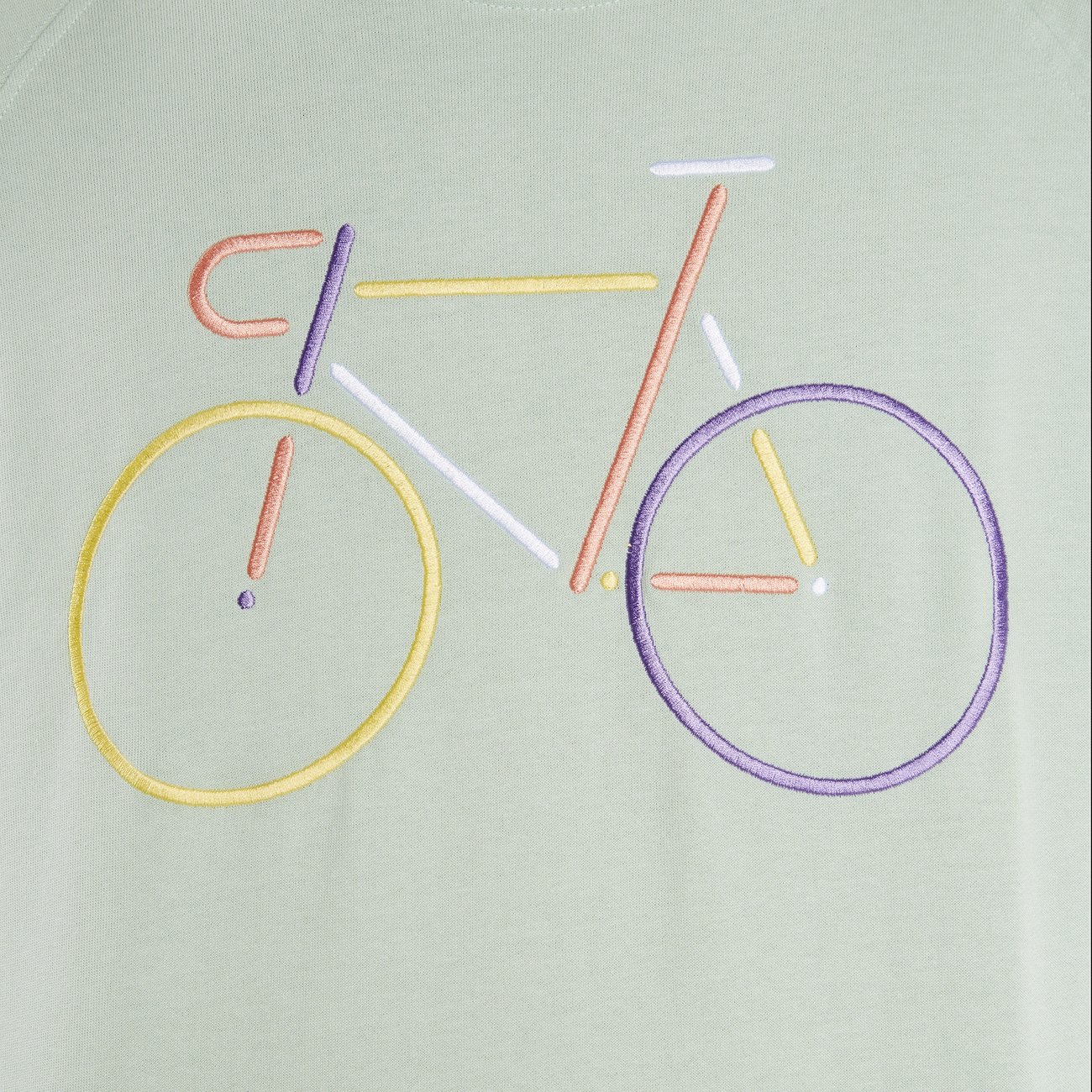 Sweatshirt Malmoe Color Bike Mint