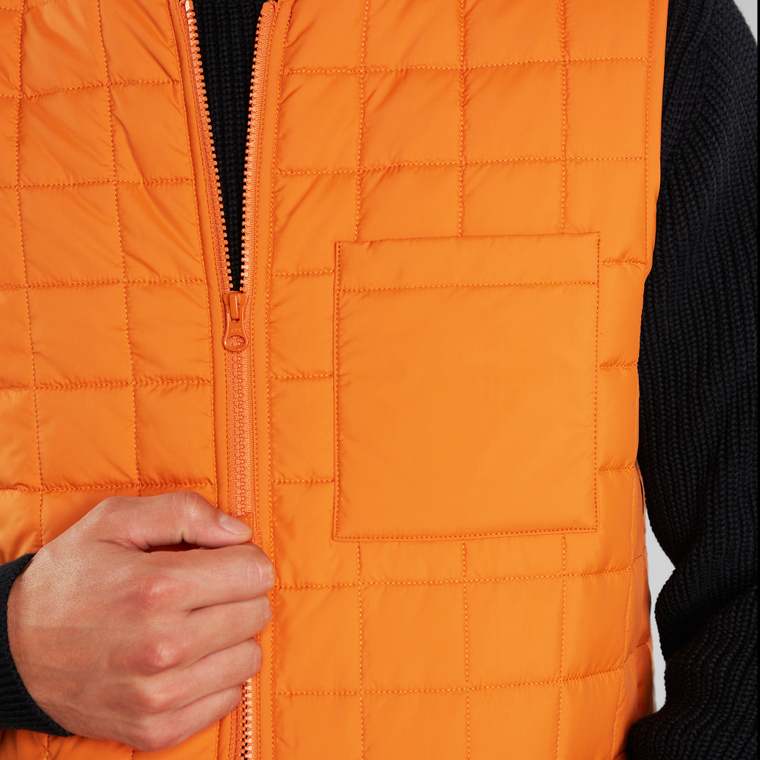 DEDICATED - Quilted Vest Avesta Burnt 