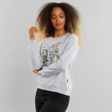 Sweatshirt Ystad Raglan Vintage Mushroom Grey Melange