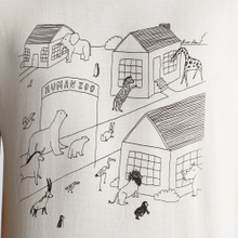 T-shirt Stockholm Human Zoo Off-White