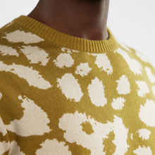 Sweater Mora Leopard Moss Green