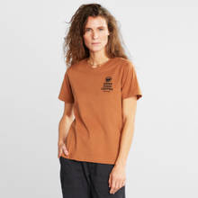 T-shirt Mysen Good Coffee Rawhide Brown