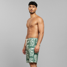 Board Shorts Toroe Big Leaf Duck Green