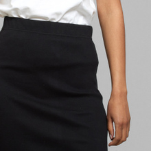 Rib Skirt Kvarnvik Black
