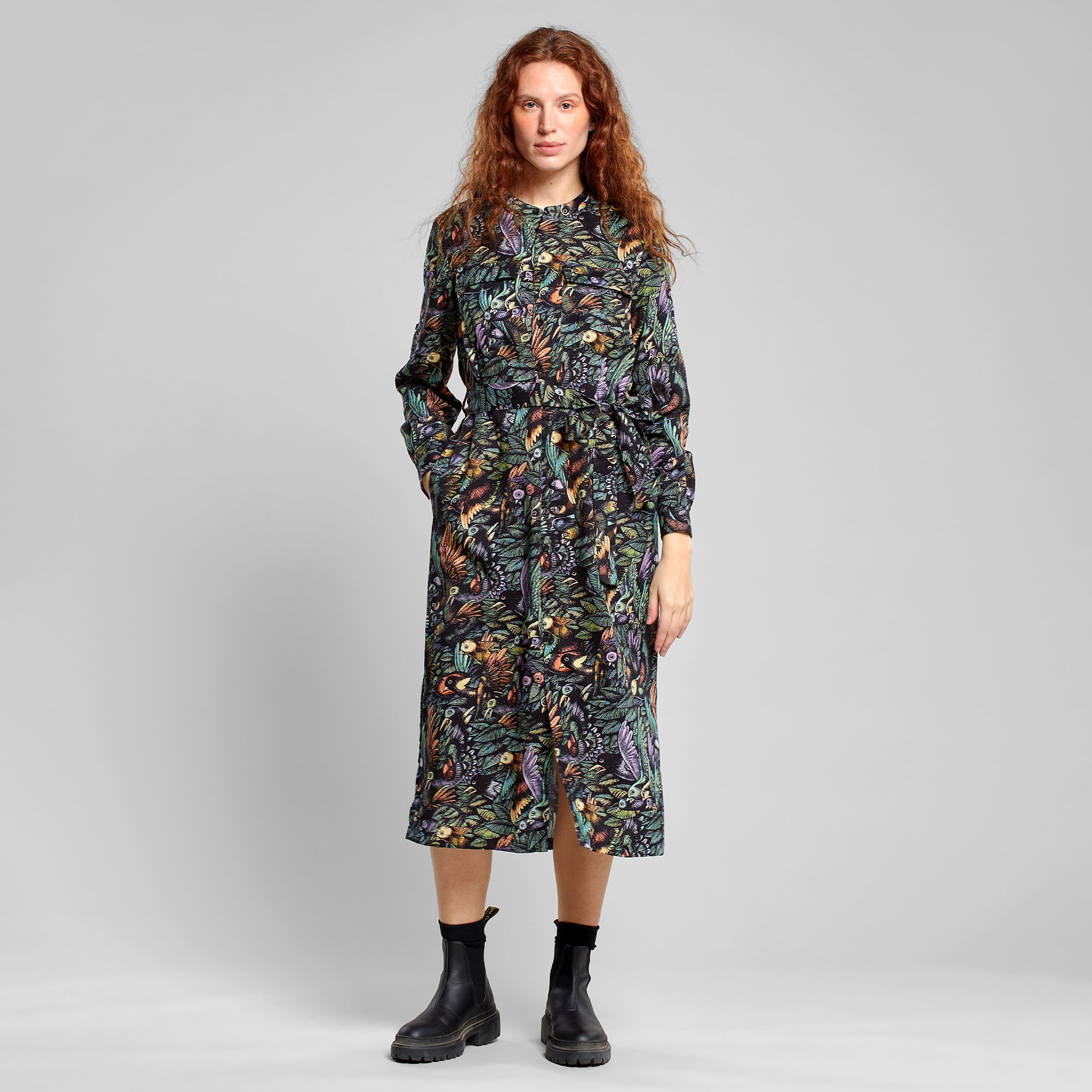 Shirt Dress Falsterbo The Birds Black