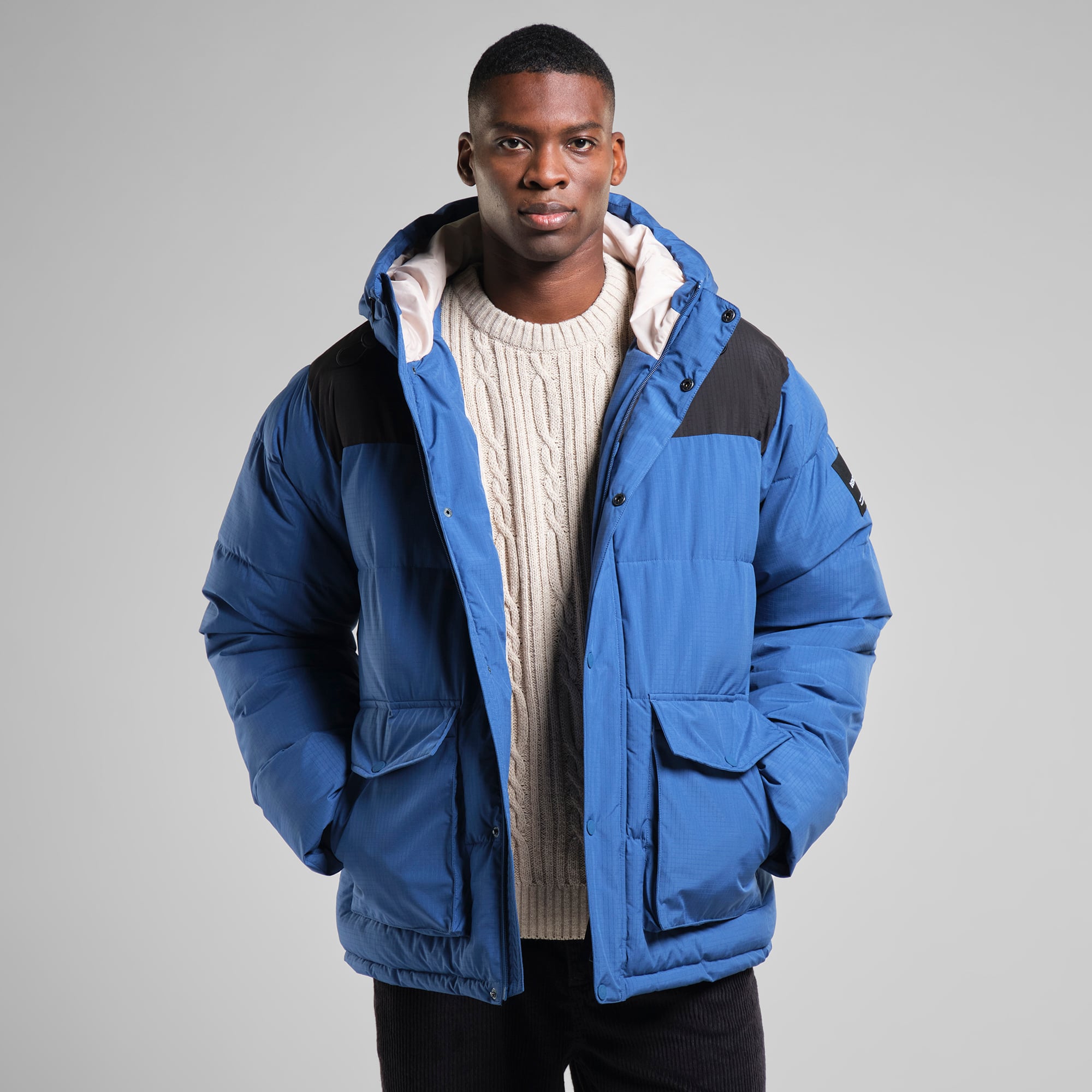 DEDICATED - Puffer Jacket Vasa True Blue