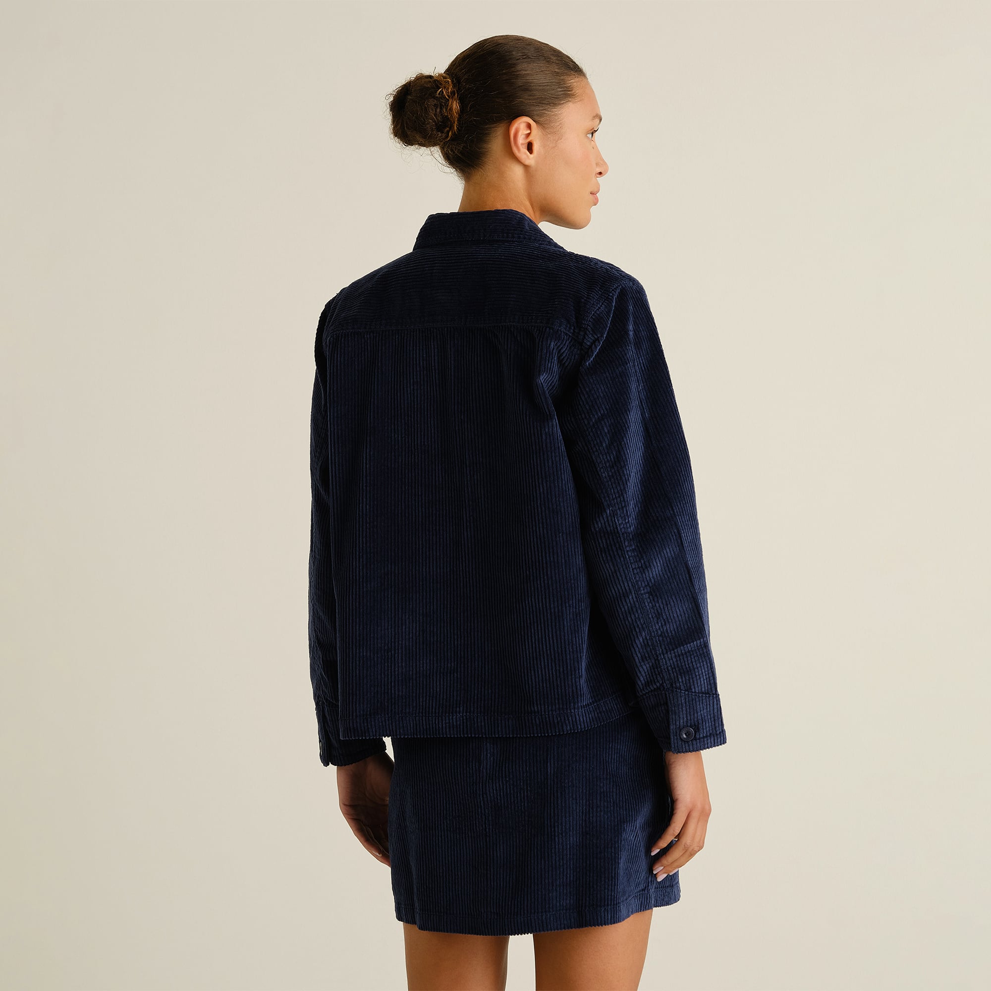 ★本日限定価格★SHISHIKUI CORDUROY BAKER/NAVY 36 DEDICATED - Jacket Stiby Corduroy Navy