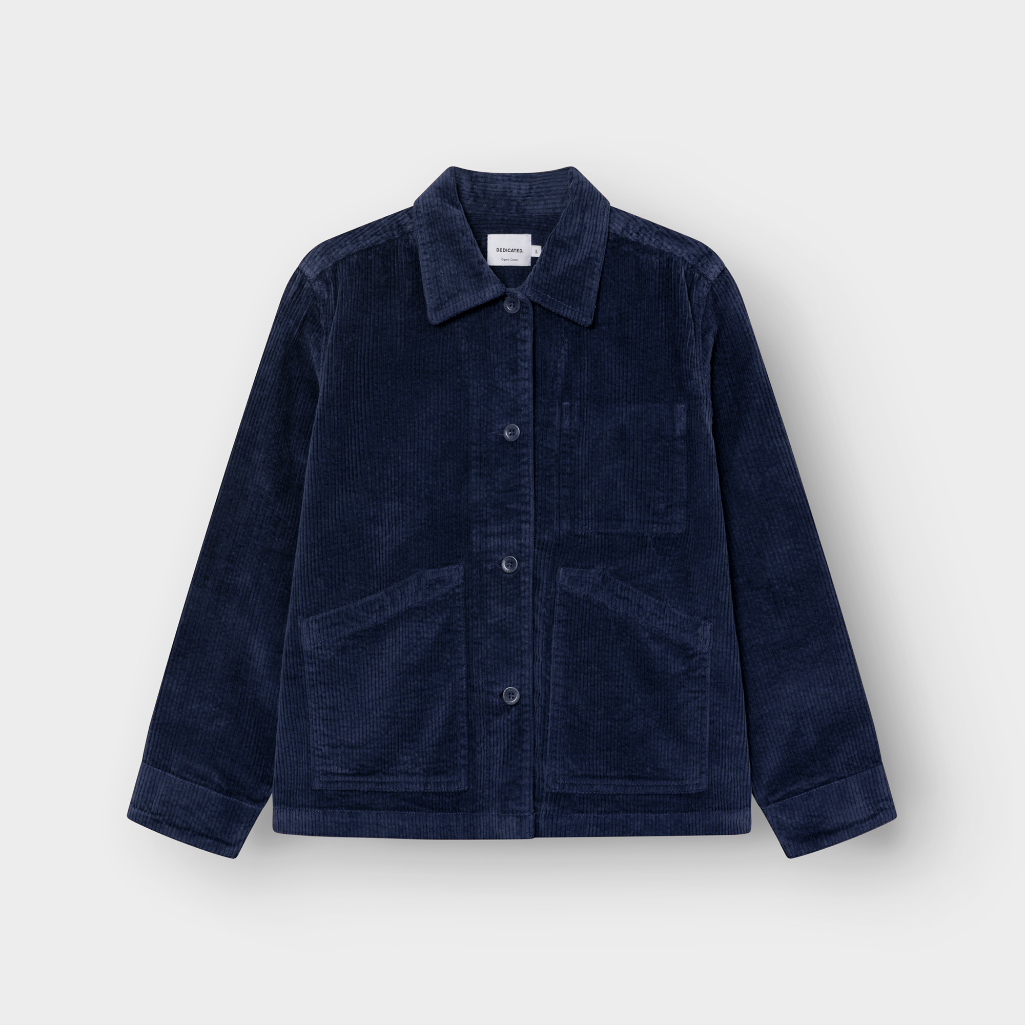 DEDICATED - Jacket Stiby Corduroy Navy