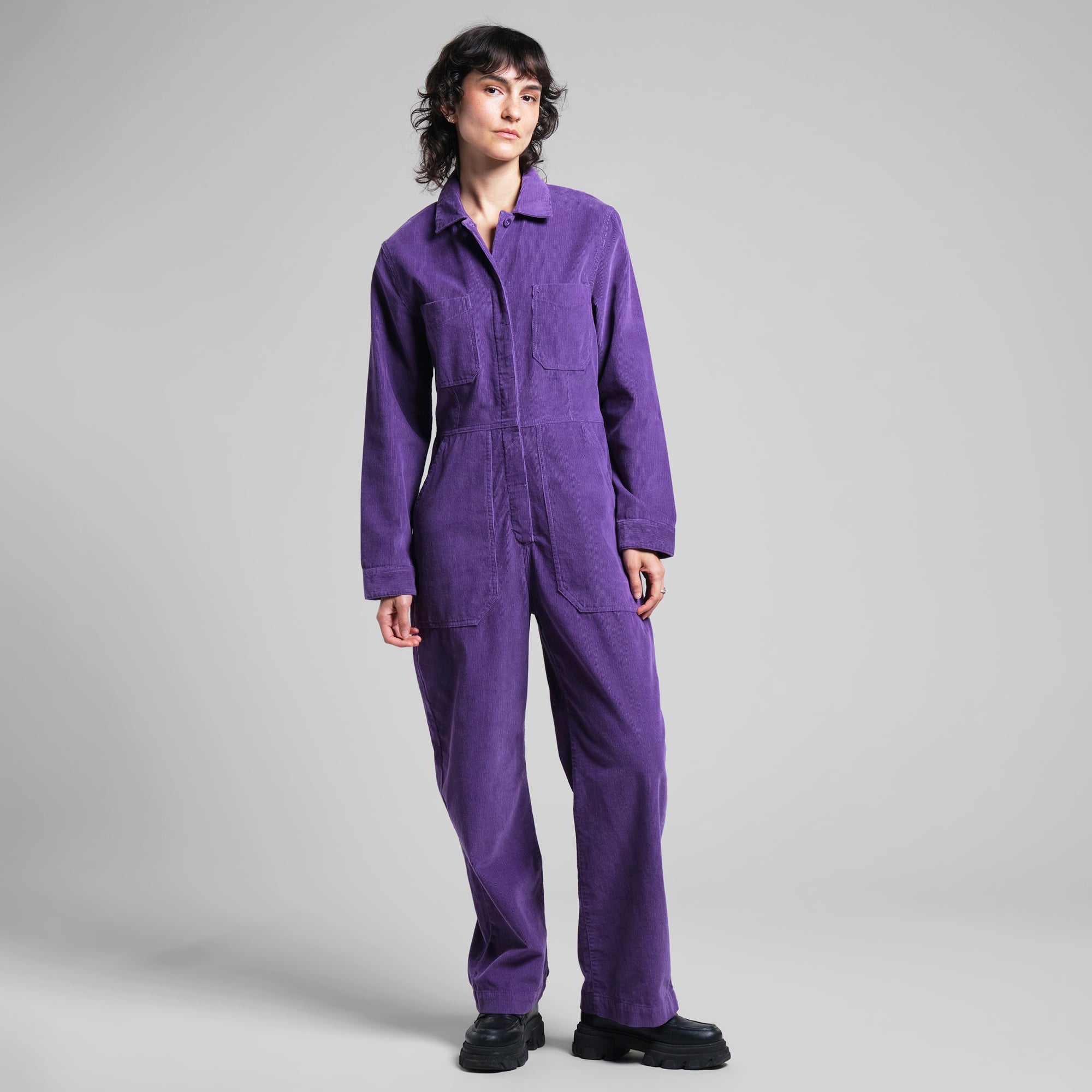 Overall Docksta Corduroy Picasso Purple