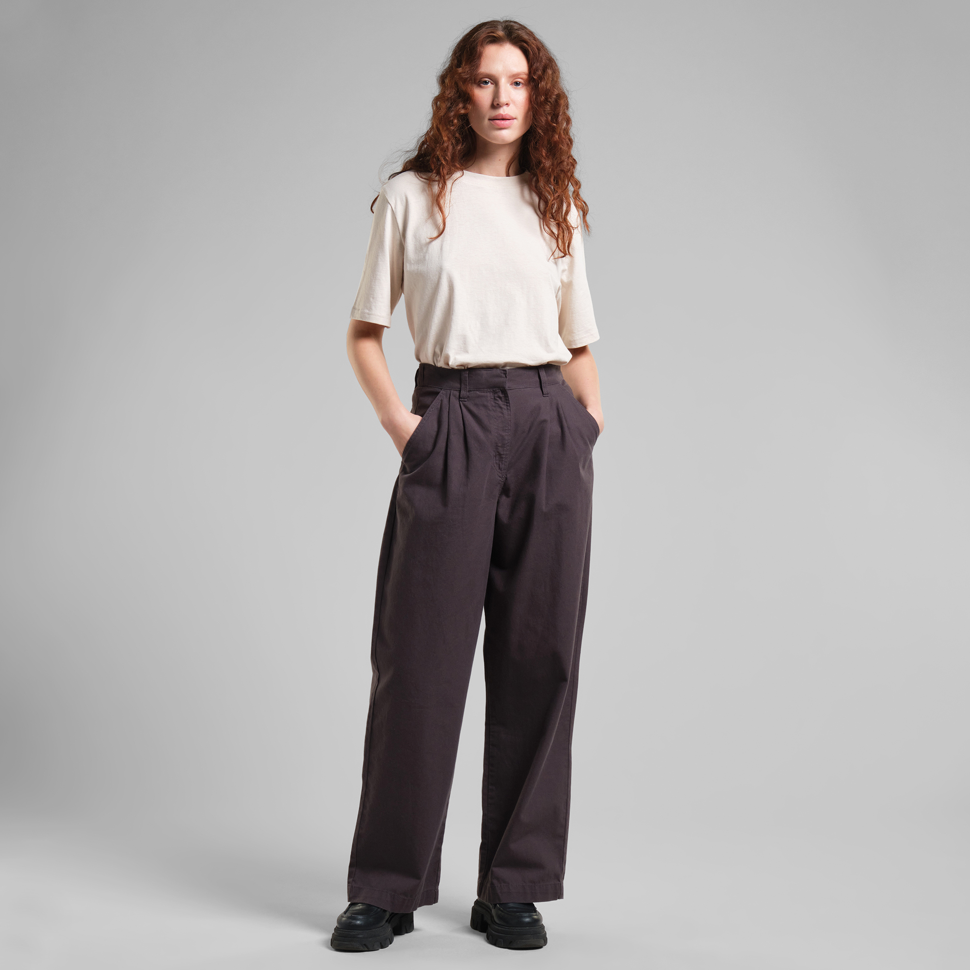Pants Vickleby Canvas Phantom Black