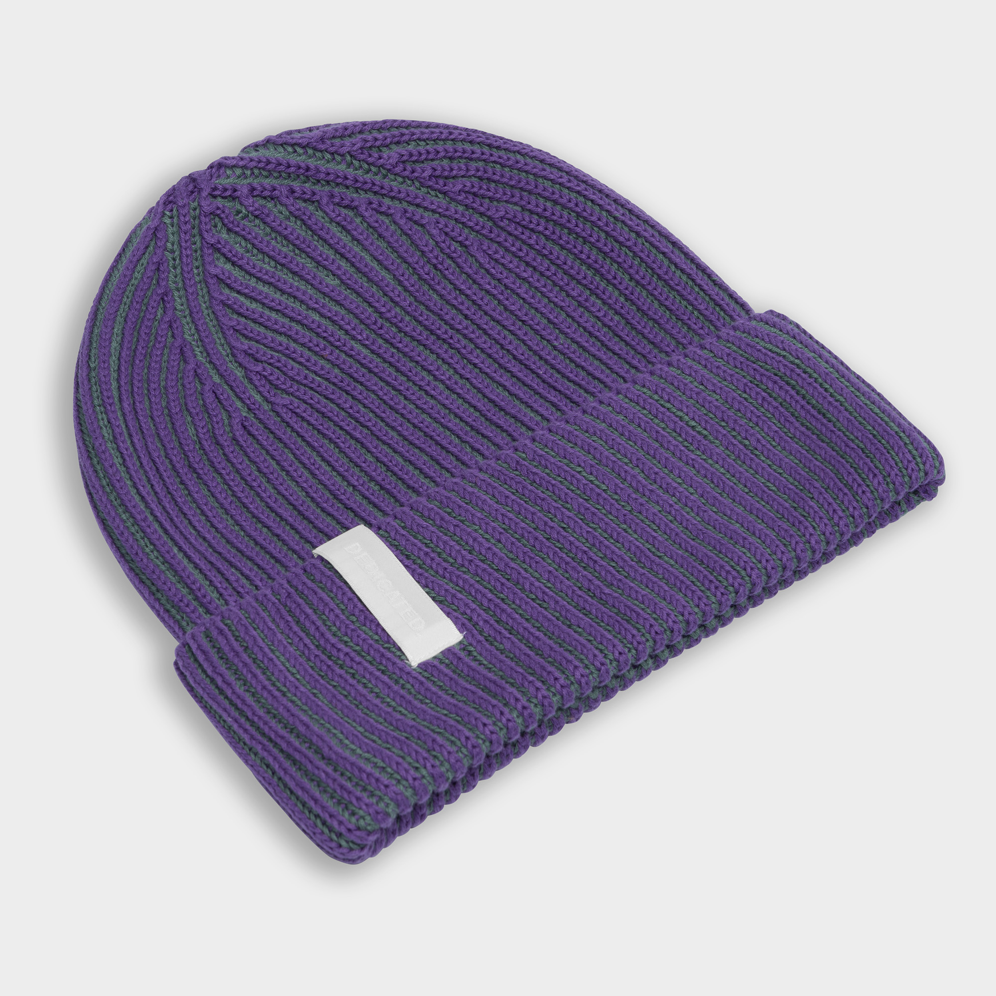 DEDICATED - Beanie Narvik Brioche Purple/Green